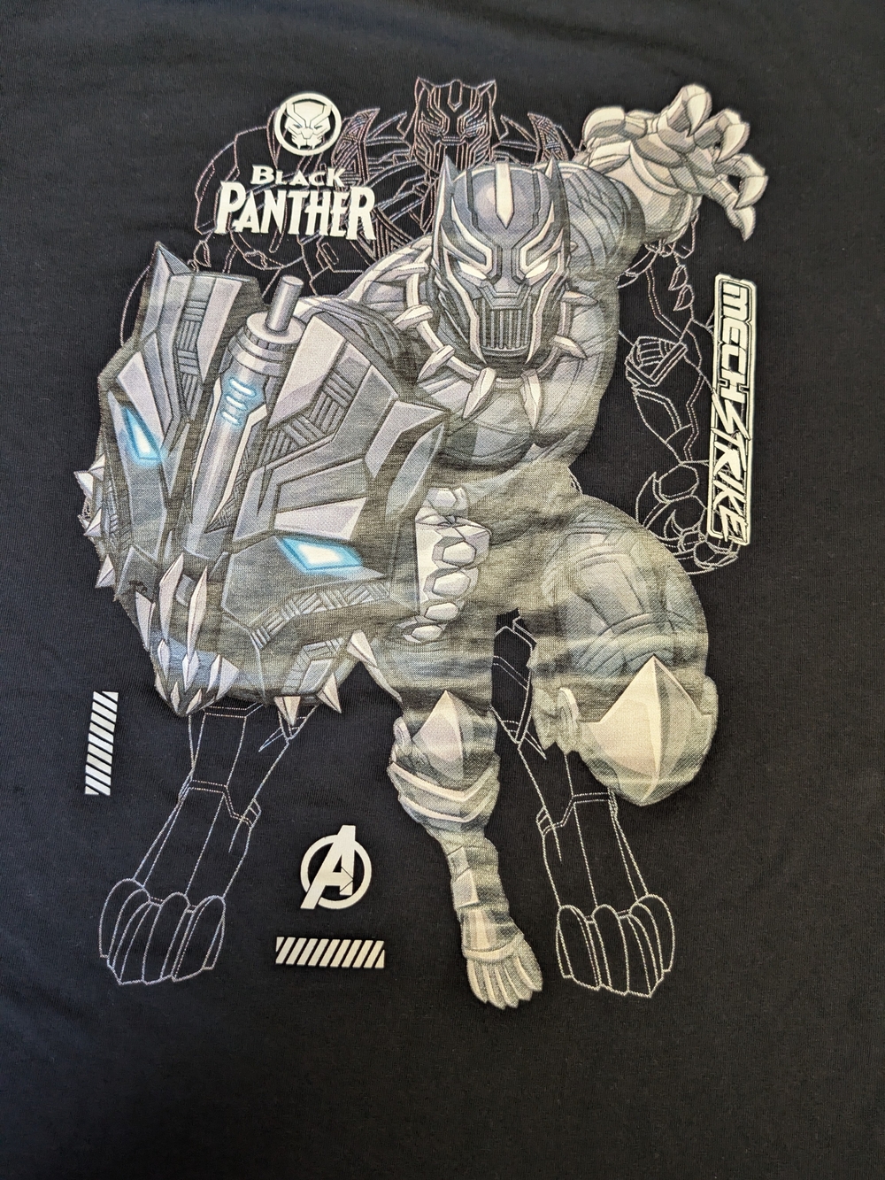 Black Panther Graphic Short-Sleeve Tee - Black